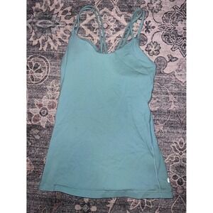 Lululemon 4 Create Your Calm Tank Rip Tide Green Strappy